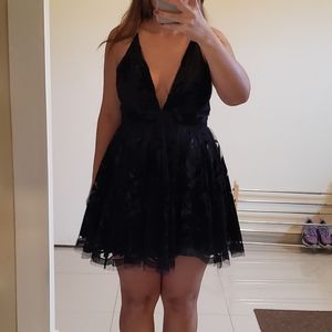 Holiday party cocktail dress